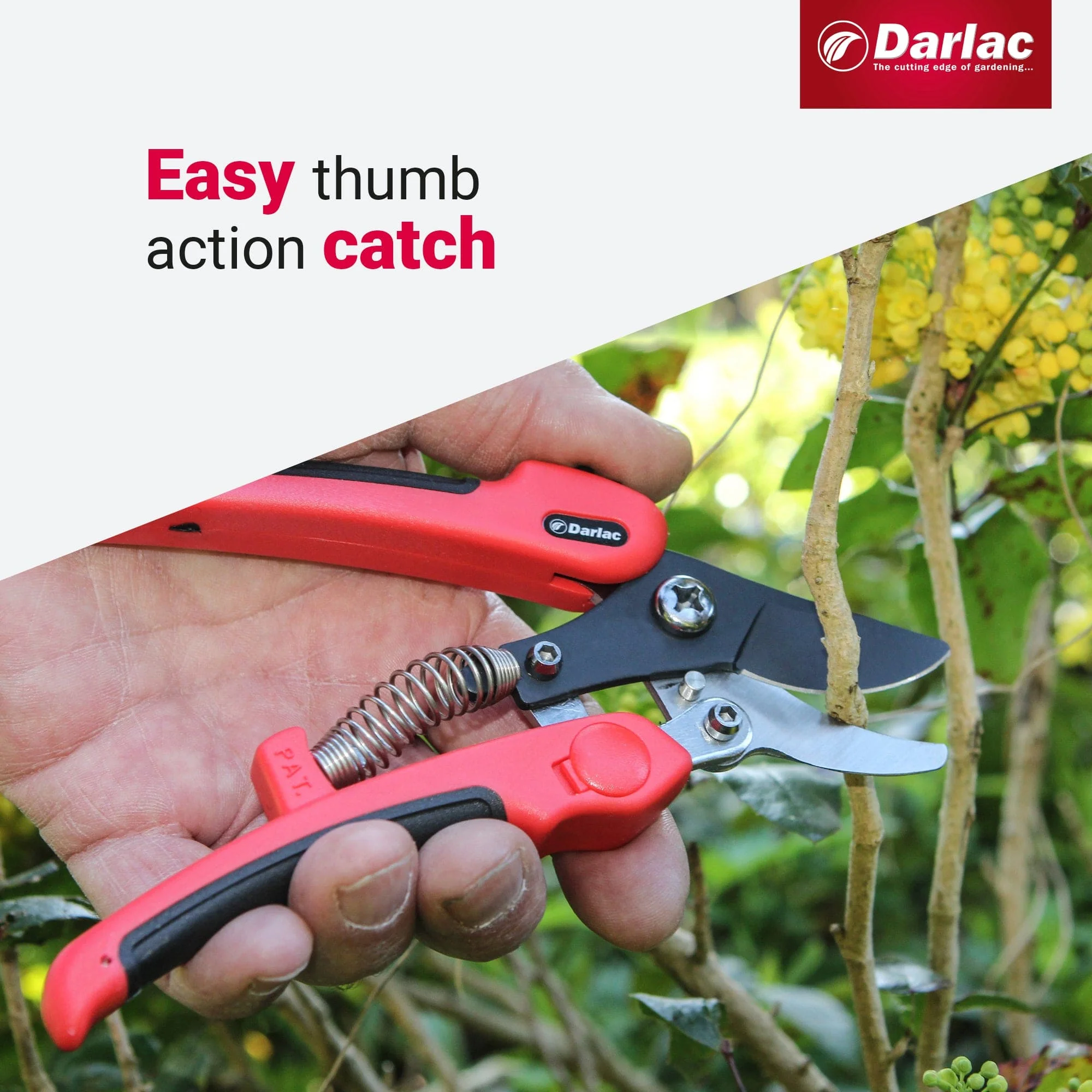 Darlac Compound Action Bypass Secateurs - Image 4