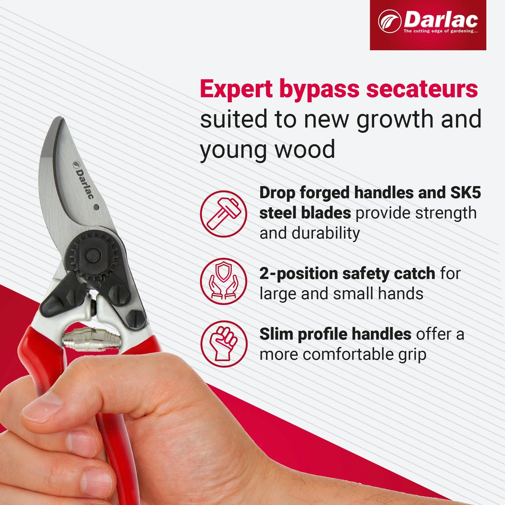 Darlac Expert Bypass Secateurs - Image 3