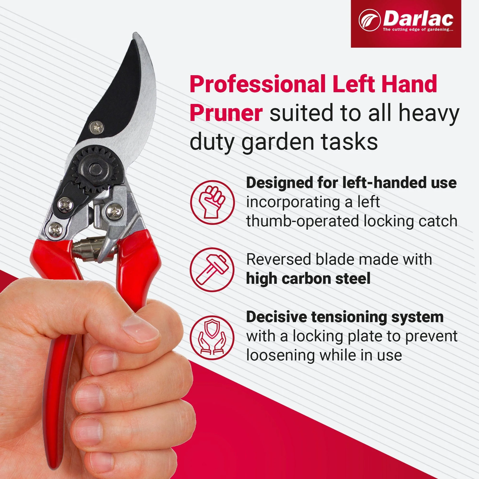 Darlac Professional Left Hand Secateurs - Image 3