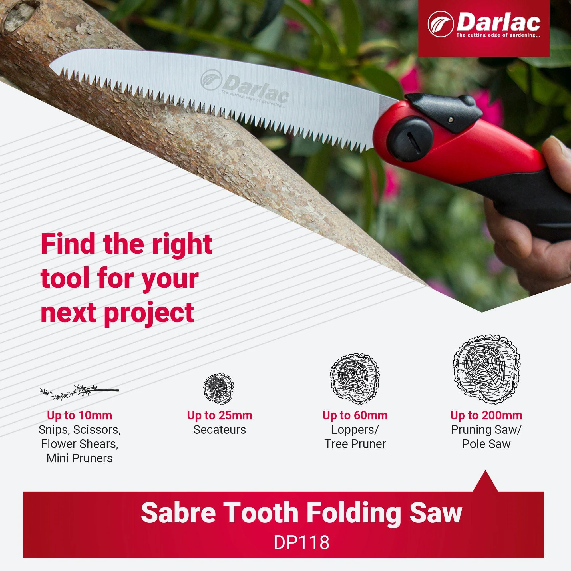 Darlac Sabre Tooth Folding Saw - Image 6