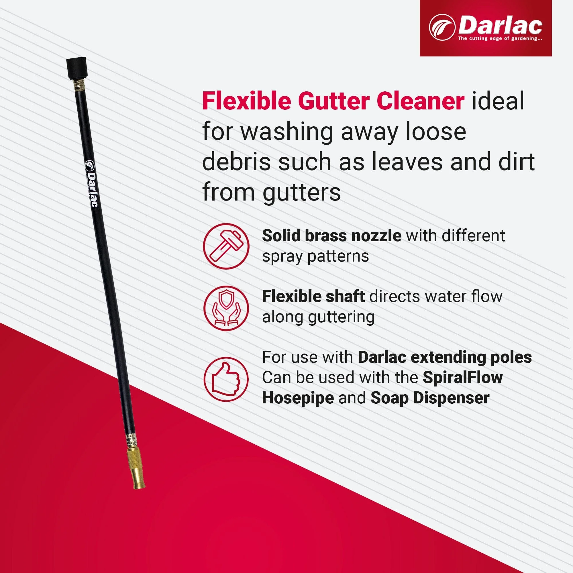 Darlac Swop Top Flexible Gutter Cleaner - Image 3