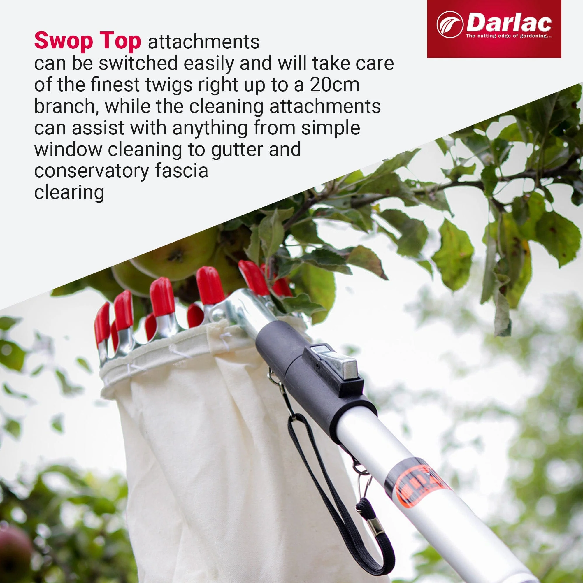 Darlac Swop Top Fruit Picking Basket - Image 4