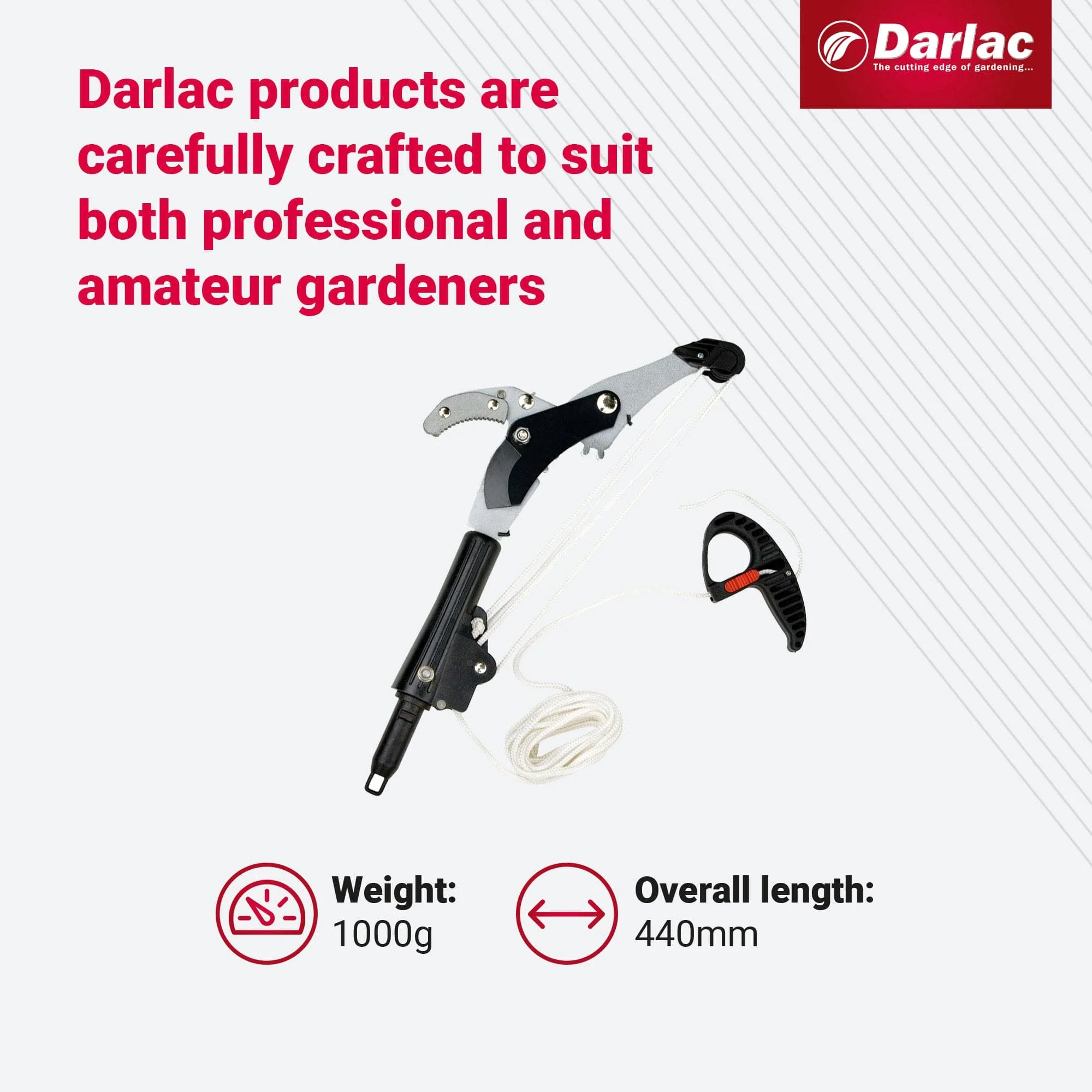 Darlac Swop Top Geared Anvil Tree Pruner Head - Image 5