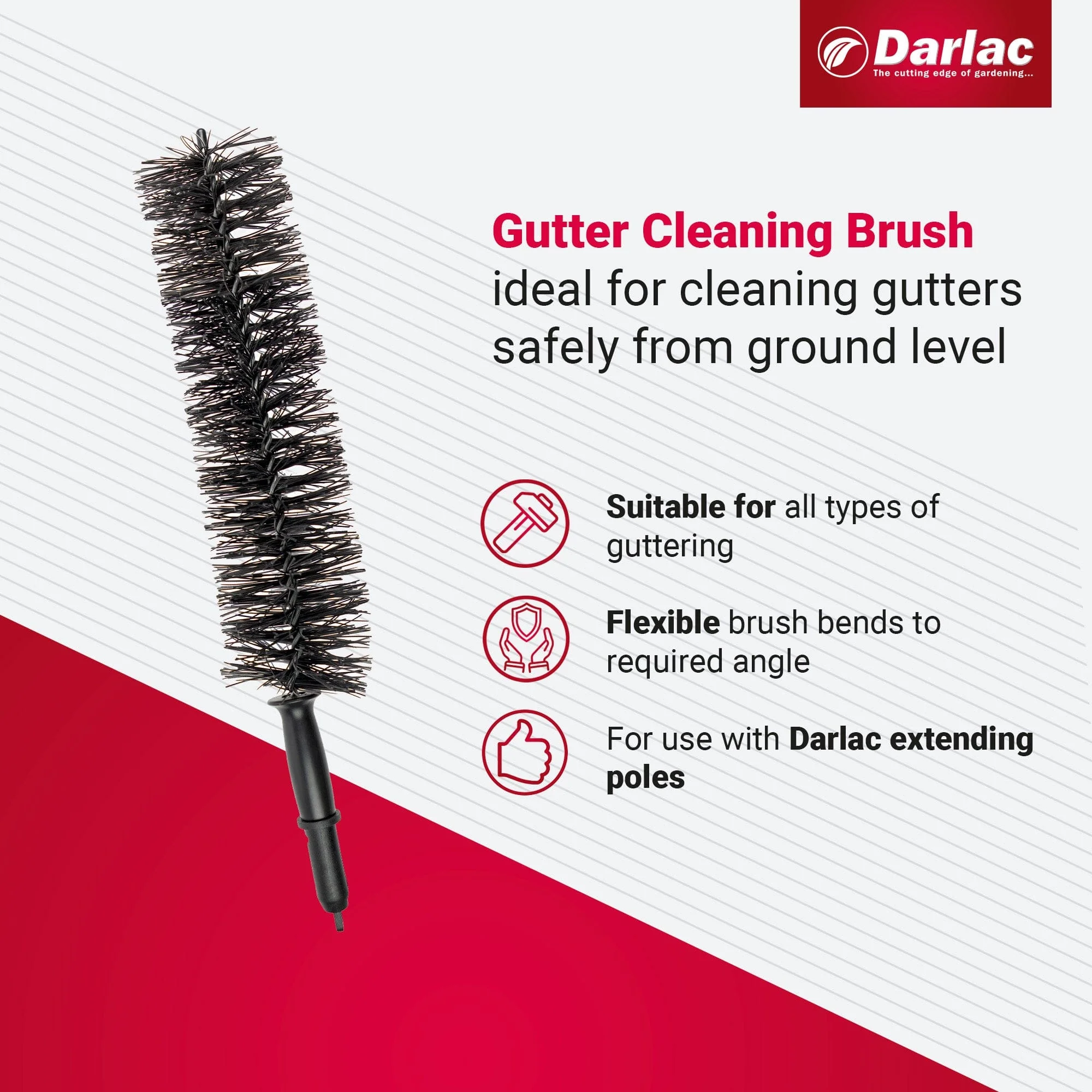 Darlac Swop Top Gutter Cleaning Brush - Image 3
