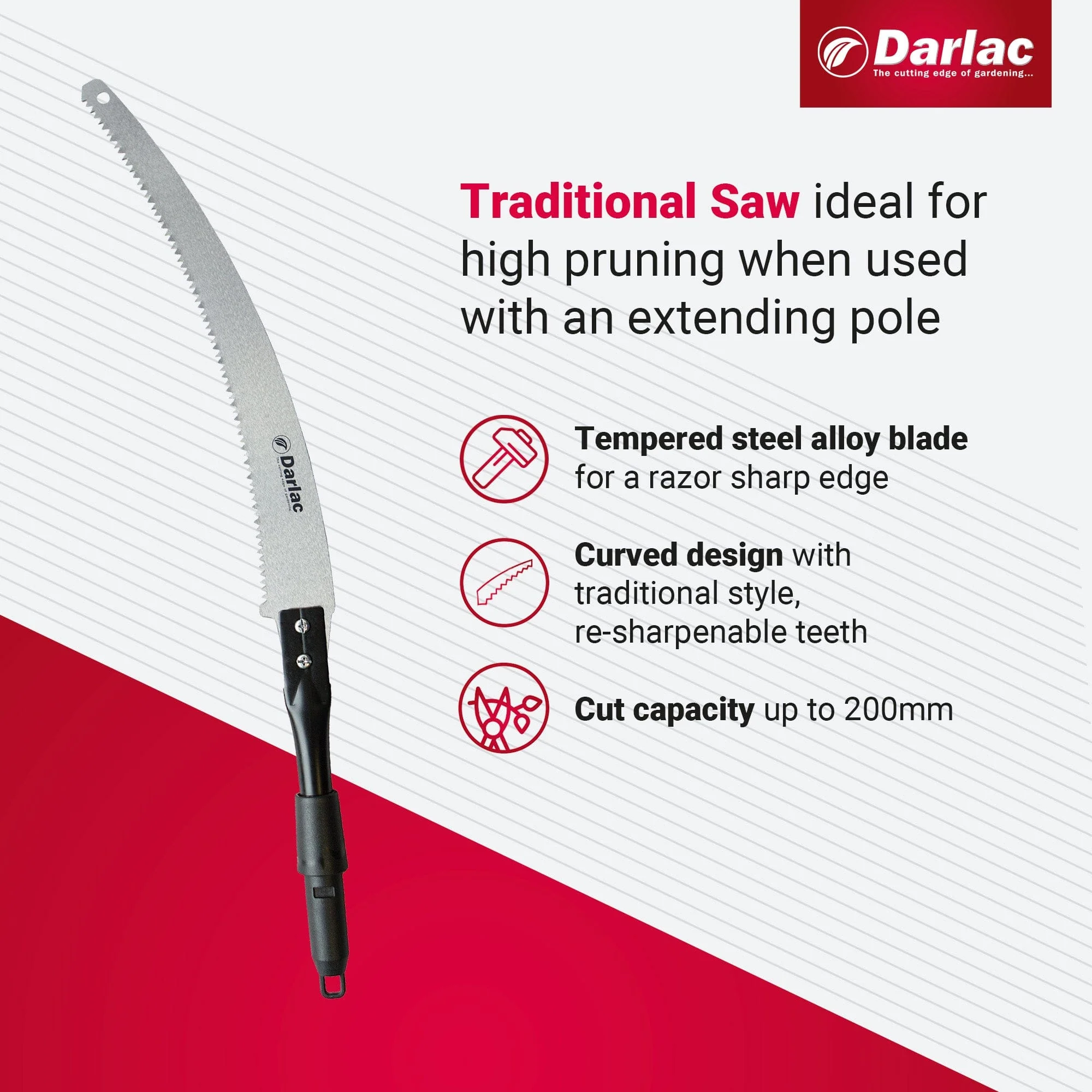 Darlac Swop Top Traditional Saw Head - Image 3